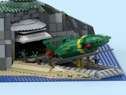 Thunderbirds Tracy Island Microscale