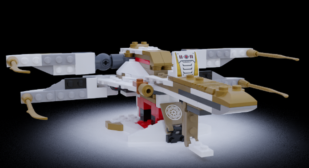 Lego Golden X-Wing - 71702 Golden Mech Alt