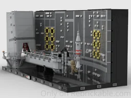 UCS Bespin Duel Diorama