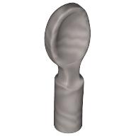 Lego Equipment Cutlery - Spoon, Flat Bottom / Flat Silver