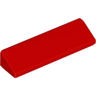 Lego Brick Sloped 30° 1 x 4 x 2/3 / Red