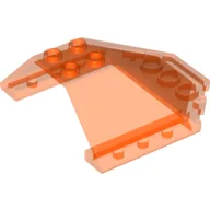 Windscreen 6 x 6 x 2 Canopy / Trans-Neon Orange