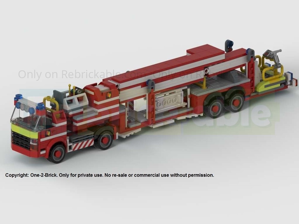 Lego Tribute to 6690 Snorkel Pumper