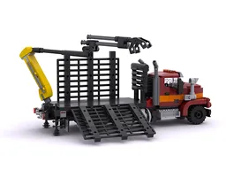 Logging semi Truck