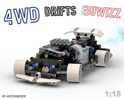 Lego Technic Compact Drift Car