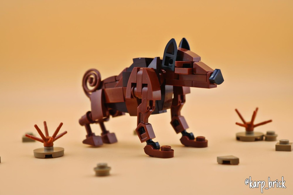 Lego Brown Wolf - Warg