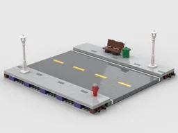 Basic detailed modular MILS road (straight)