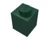 Brick 1 x 1 / Dark Green