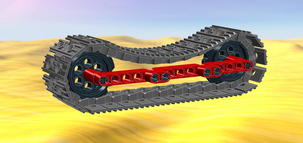 Lego Large Tracks - 15 Center