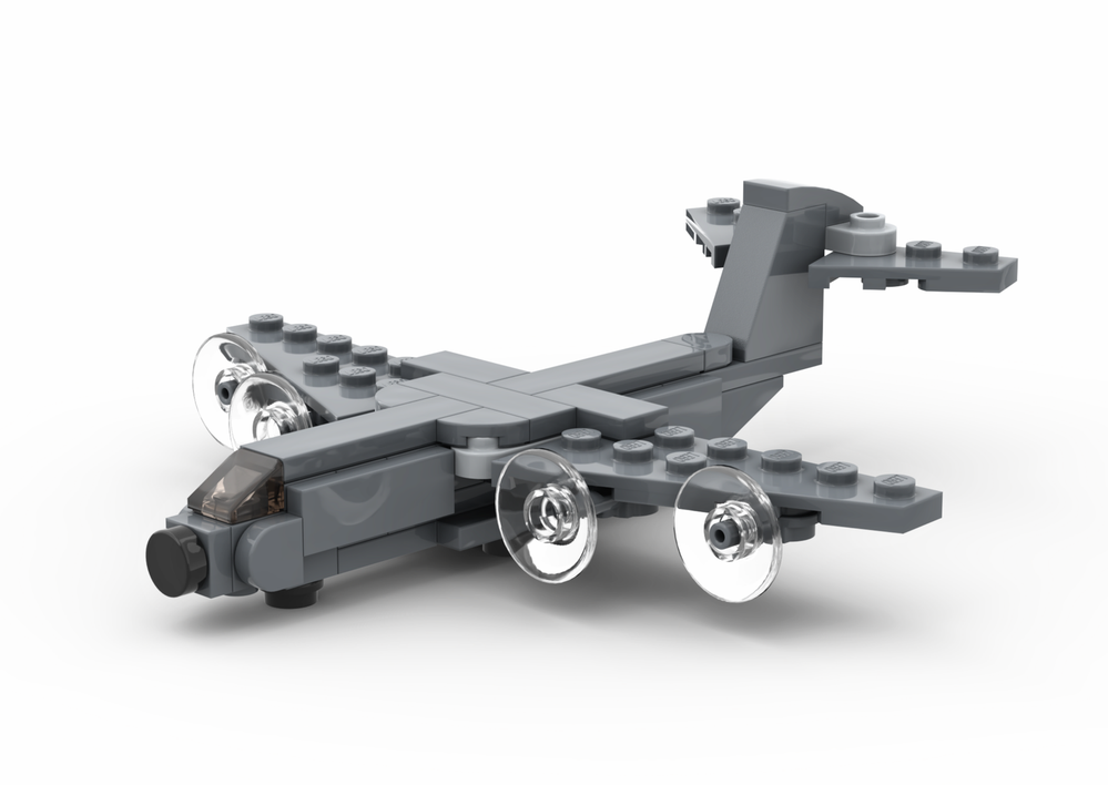 Lego Airbus A400M Atlas (Dark Grey)