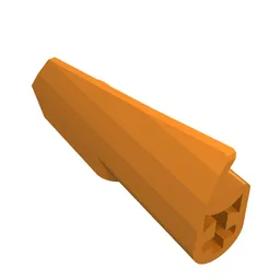 Technic Panel Fairing #21 5L Small Smooth, Side B / Orange