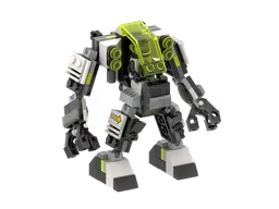 Blacktron II: Ranger Mech - (60428-1 Modification)