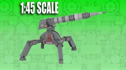 1:45 Minifigure Scale AV-7 Canon