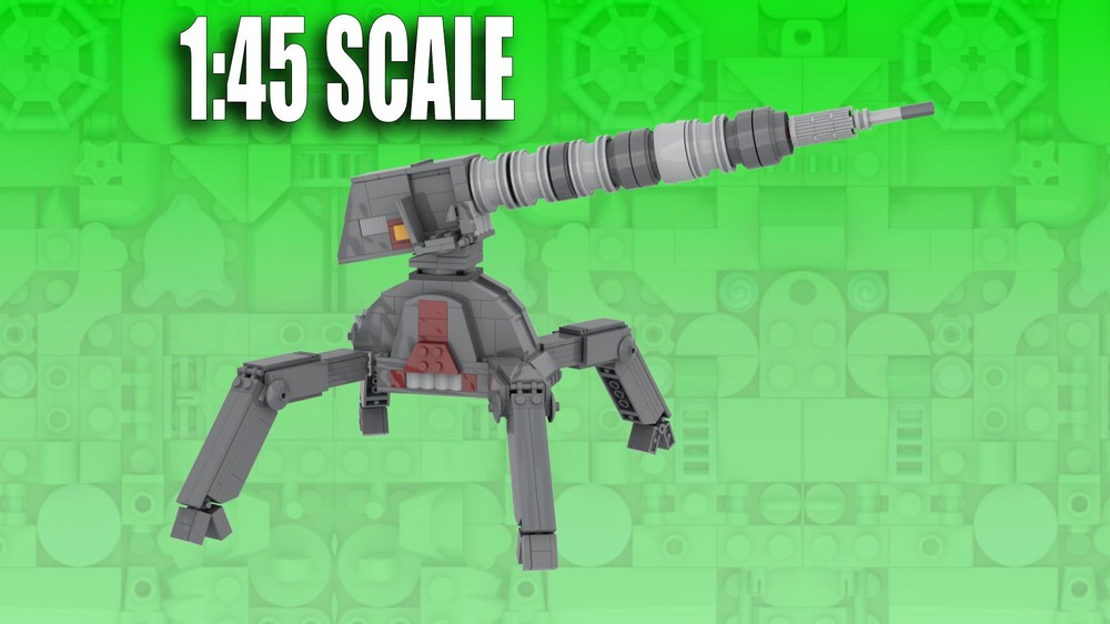 Lego 1:45 Minifigure Scale AV-7 Canon