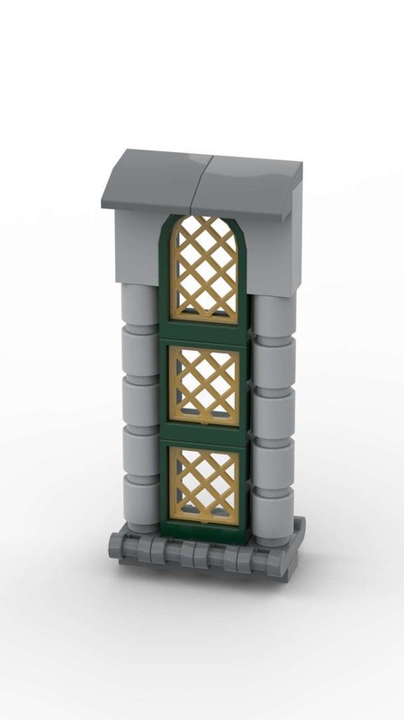 Lego Simple Medieval Inspired Window Design