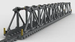 Truss Train Bridge
