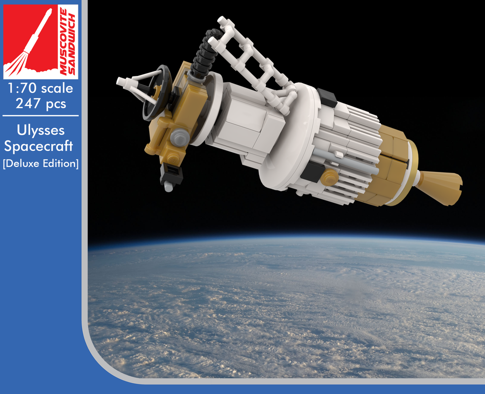 Lego Deluxe Ulysses spacecraft [1:70 scale]