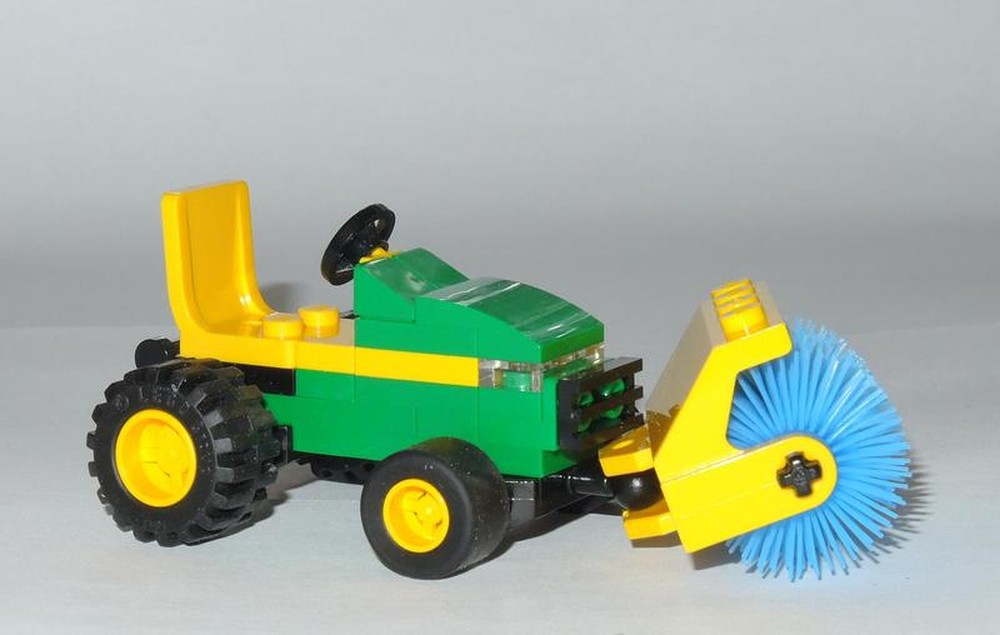 Lego Yard Sidewalk Brush and Garden Tractor