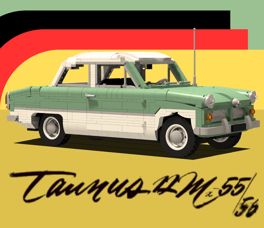 Lego Ford Taunus 12m "Weltkugel"