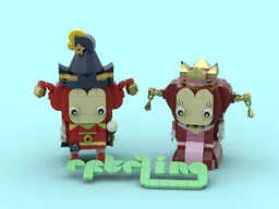 Pardoes from theme park the Efteling
