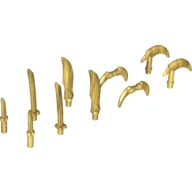 Weapons [Complete Sprue] / Pearl Gold
