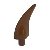 Animal Body Part, Barb / Claw / Tooth / Talon / Horn, Medium / Reddish Brown