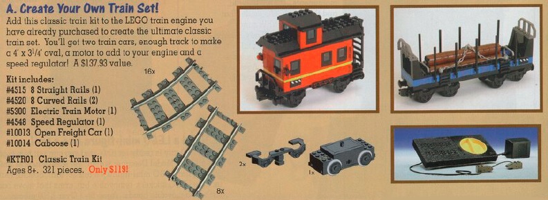 Lego Classic Train Kit