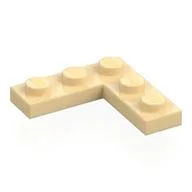 Plate 3 x 3 Corner / Tan