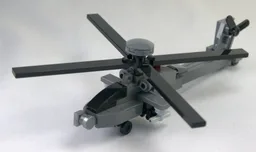 Micro AH-64A/D Apache Attack Helicopter