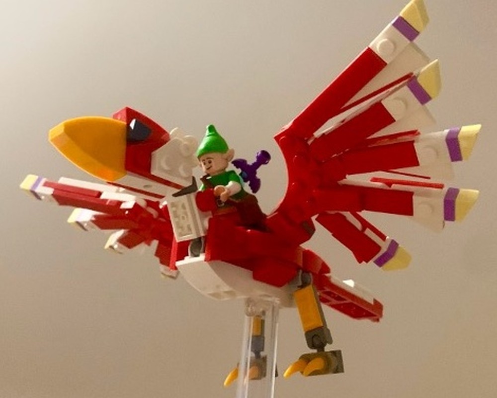 Lego Link's Crimson Loftwing from Skyward Sword