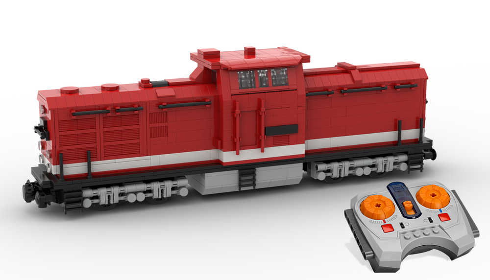 Lego Diesel locomotive - RC - BR 110