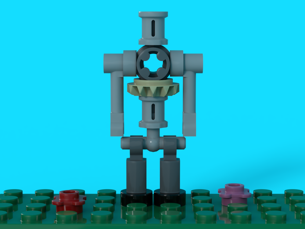 Lego Simple Robot!