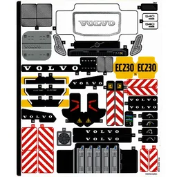Sticker Sheet for Set 42175-1 / [No Color/Any Color]