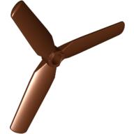 Lego Propeller 3 Blade 9 Diameter / Reddish Brown