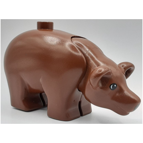 Lego Duplo Animal Bear, Moveable Head / Brown