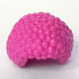 Hair Bubble Style (Afro) / Dark Pink