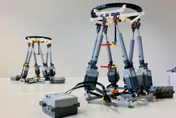 LEGO Technic Hexapod with kinematics