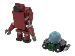Minifig-Scale Fallout Robots