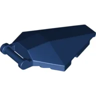 Windscreen 6 x 4 x 1 Hexagonal with Handle / Dark Blue