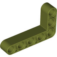 Lego Technic Beam 3 x 5 L-Shape Thick / Olive Green