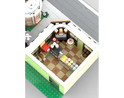 Castle Bed & breakfast and Bakery combination Modular
