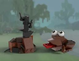 Toad protests swamp draining