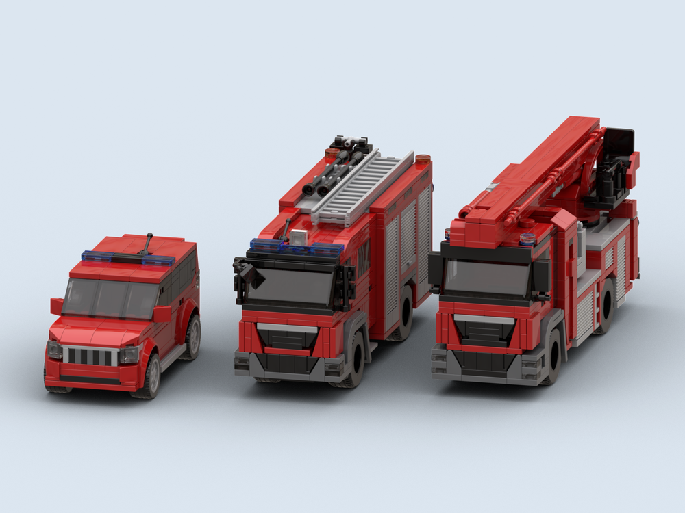 Lego Arnhem Fire Vehicles Pack
