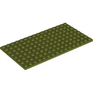 Plate 8 x 16 / Olive Green