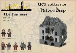 UCS Helm's Deep - part 3 - The Fortress