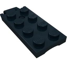 Hinge Plate 2 x 5 Top / Black