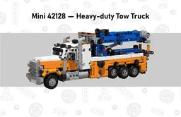 Mini 42128 - Heavy-duty Tow Truck