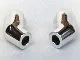 Arm, (Matching Left and Right) Pair / Chrome Silver