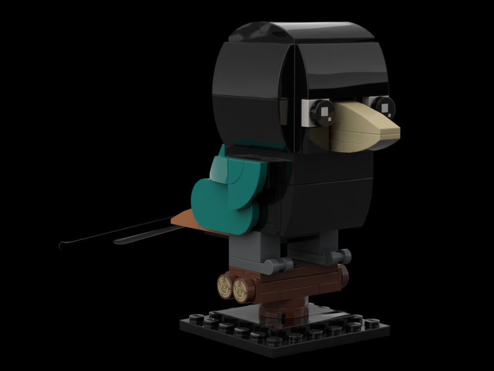 Lego Blue Bird-of-Paradise (Male): Birdheadz
