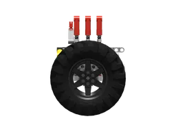 EXORT Steered Axle with Difflock